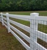 3 rail fence vinyl
