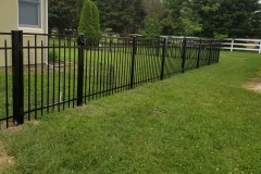 Aluminum fence