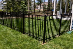 Aluminum fence