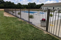 Aluminum fence