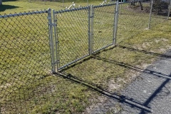 BLACK VINYL COATED  CHAINLIK FENCE