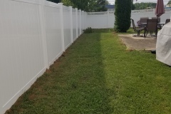 vinyl privacy fence
