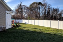 vinyl privacy fence