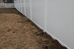 vinyl privacy fence