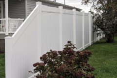 vinyl privacy fence
