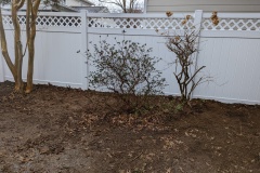 Lattice top fences