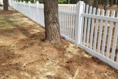 white picket fence