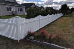 white picket fence