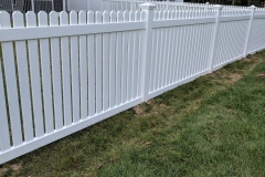 white picket fence