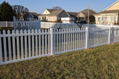 white picket fence