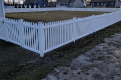 white picket fence