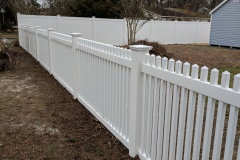 white picket fence