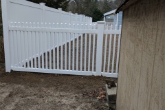 white picket fence