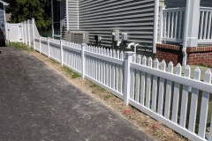 white picket fence