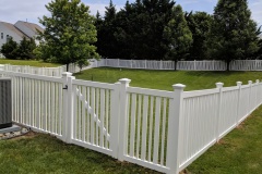 white picket fence