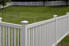 white picket fence