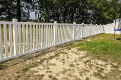 white picket fence