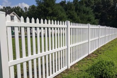 white picket fence