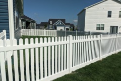 white picket fence