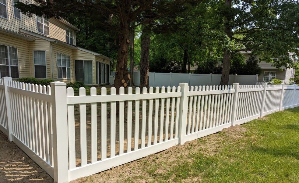 white picket fence